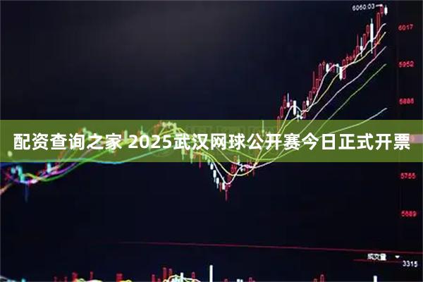 配资查询之家 2025武汉网球公开赛今日正式开票